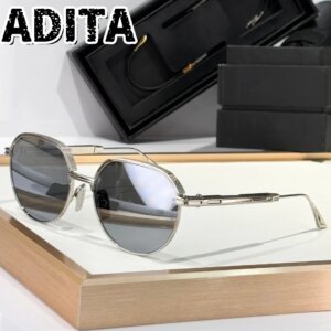 EPLX17 Top High Quality Sunglasses for Men and Women ADITA Epiluxury.17 DTS017 SIZE 53-18 Titanium Style Fashion Design with box