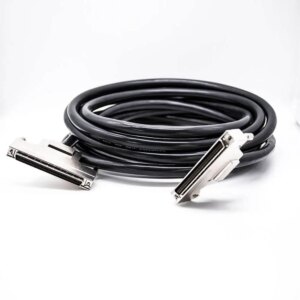 SCSI(HPCN)cable:SCSI(HPCN) 100P CABLE ZINC ALLOY HOOD SCREW male connector cable fix screw lock