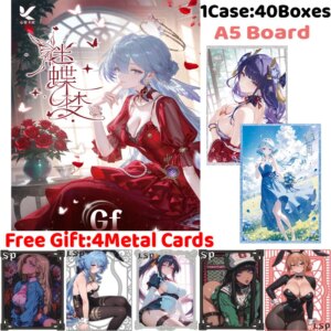 Misty Butterfly Dream A5 Acrylic Board Collection Full Set Sexy Waifu Cards ACG Girls Booster Box Hobbies Gifts