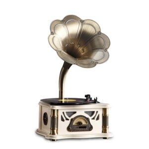 Phonograph retro living room European light luxury home ornament bluetooth stereo old-fashioned record player