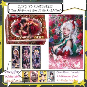QING YU ONEPIECE Phantom like a dream Anime One Piece Cards Nami Luffy Character Collection Cards Game Child Gift Toy