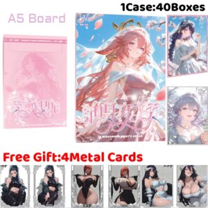 A Midsummer Night’s Dream A5 Board Cards Rare Peel Number Collection Sexy Waifu Cards ACG Girls Booster Box Hobbies Gifts
