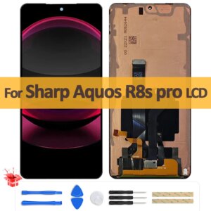 6.6″ Original OLED For Sharp Aquos R8s pro LCD Display Touch Screen Digitizer Assembly For Sharp Aquos R8spro Screen Replacement
