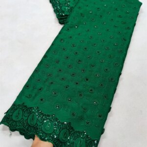 Nigerian Milk Silk Lace Fabrics African Cord Lace Fabric 2025 High Quality Water Soluble Lace Material For Wedding Sewing A14-1