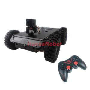 4G Wireless WiFi App RC Smart Video 4WD Robot Car Kit Off Road Obstacle Avoidance Car Mixly Graphical Program Unassembled