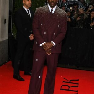 Pinstripe Brown Men Suits Set 2 Pieces Blazer+Pants Trousers Luxury Stone Wedding Tuxedos Jacket Formal Office Cotton Male Coat