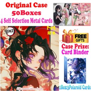 2025 Newest Case Wholesale Moka Culture Demon Slayer Colored Paper Card Waifu Shinobu Playing Card CCG TCG Art Gift