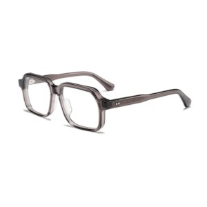 Retro Acetate Square Glasses Oversized Trendy Pilot Style Prescription Reading Eyelasses Luxury Designer Optical Eyewear Unisex