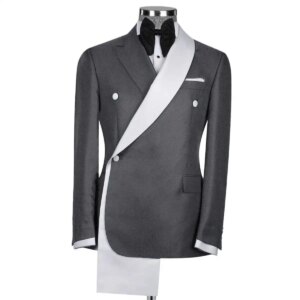 fashion Jacket Blazer for Men Suit Beads Slim Fit Tailor-Made Gentlemen Suit Customized Wedding Formal Occasions Groom Tuxedo