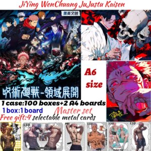 2025 Newest JiYing WenChuang JuJutsu Kaisen A6 Boards All Acrylic Gojo Satoru Nanami Sukuna Hobby Chrismas Gift