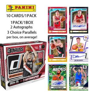 Panini 2024-25 Donruss Nba Choice Box Curry James Doncic Harden Edwards Wembanyama Basketball Star Official Trading Cards Gift
