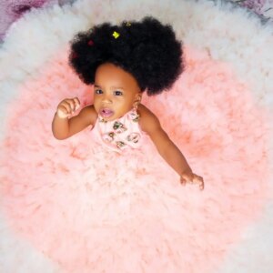 Luxury Girls Birthday Party Dress Customized Ruffles Ombre Blush Pink & White Flower Girl Dresses Little Queens Pageant Gown