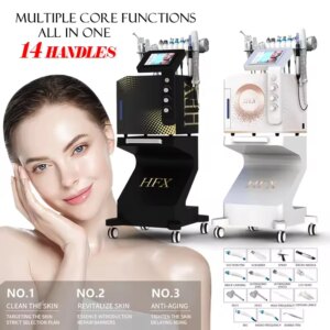 14 in 1 Facial Deep Cleaning Machine Face Lifting and Tightening Blackhead Removal Multifunctional Skincare Machine