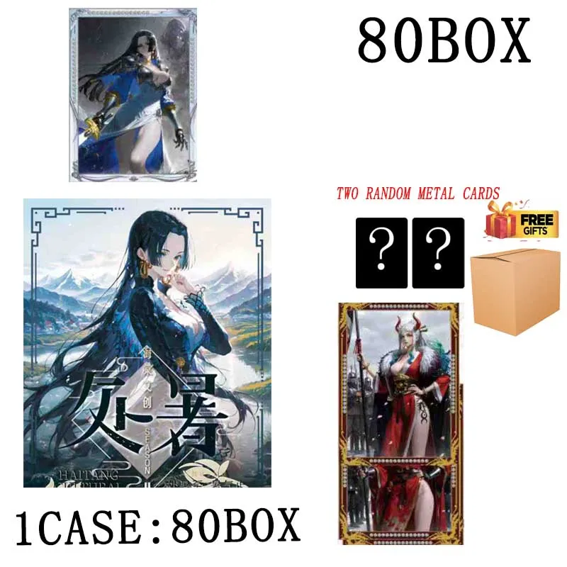 Haitangyinghua Anime One Piece Wholesales Qixing Wenchuang Collection Wave 2 Booster Box Waifu Adult Birthday Gift Toy For Kid