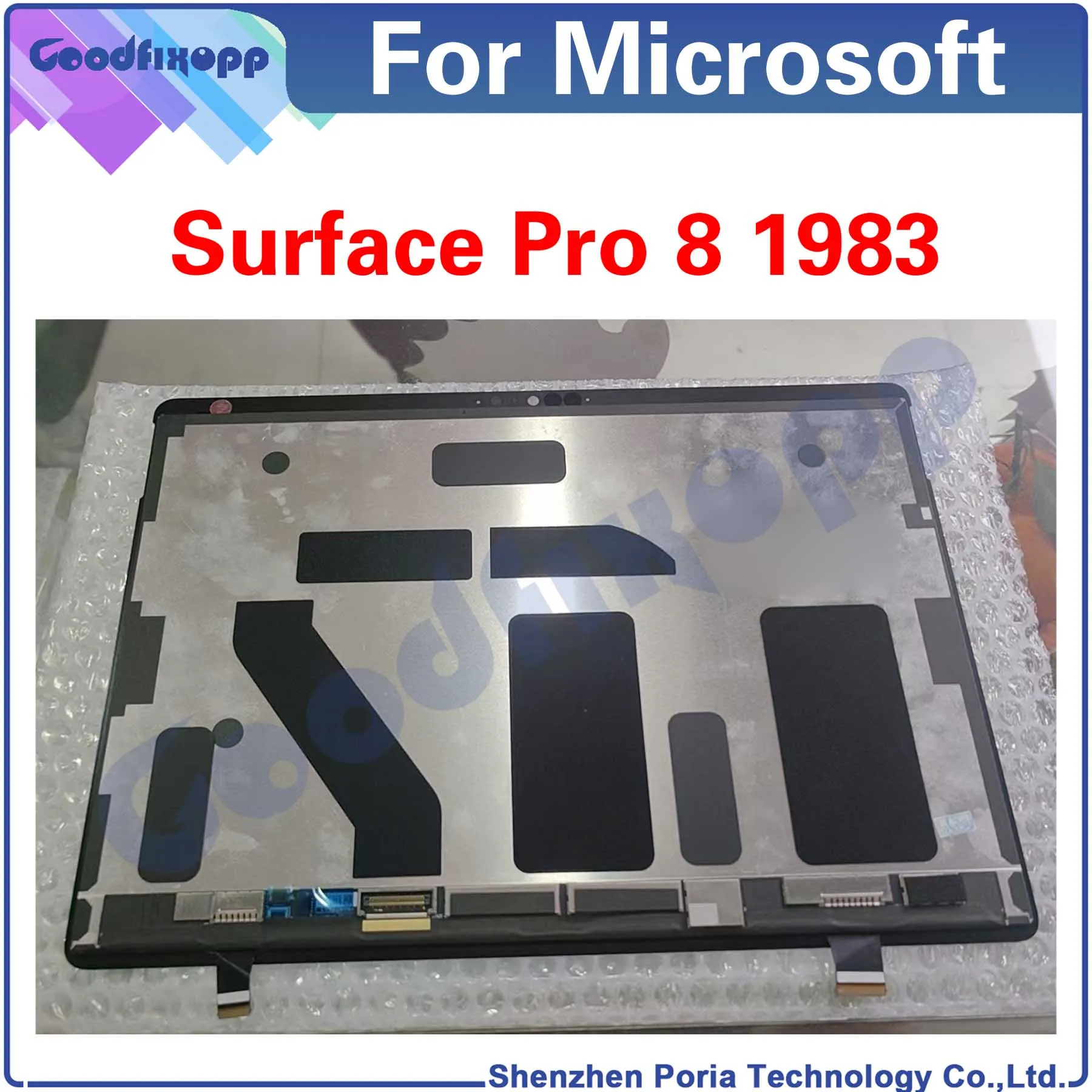 For Microsoft Surface Pro 8 1983 LCD Display Touch Screen Digitizer Assembly Repair Parts Replacement
