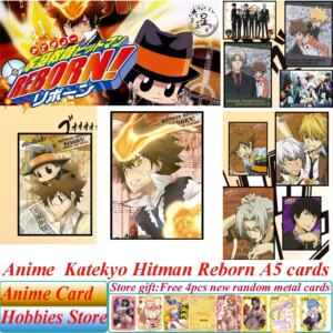 Stardust Creative Katekyo Hitman Reborn A5 Collection Cards First Edition Anime Games Cards