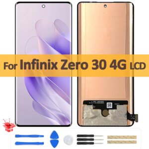 6.78″ Original AMOLED For Infinix Zero 30 X6731B LCD Display Touch Screen Digitizer Assembly For Zero30 4G LCD Replacement Parts