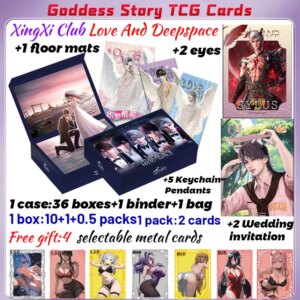 2025 Newest XingXi Club Love And Deepspace Collection Cards Various Craft Hobby Game Manfu Collection Card Husbando Card Gifts