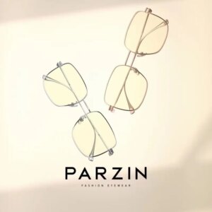 PARZIN Prescription Eyeglasses Women Computer Glasses Alloy Oversized Glasses Frame Men Myopia Optical Frame Eyewear 15828