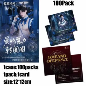 Wholesale Love And Deep Space Collection Playing Card 12*12cm Rare Trading Battle Box Card Game Collectibles Card Kids Gifts
