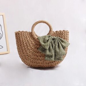 High end women’s hand woven bag [20 pieces A362]