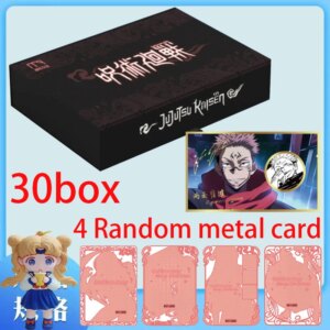 Newest Case Wholesale Huimeng Jujutsu Kaisen Collection Colored Paper Collection Card JJK Gojo Satoru Hobbies Chrismas Gift