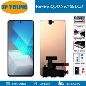 6.78″Original AMOLED For vivo iQOO Neo7 SE LCD Display V2238A V2238 Touch Screen Digitizer Assembly For vivo iQOO Neo7SE Replace