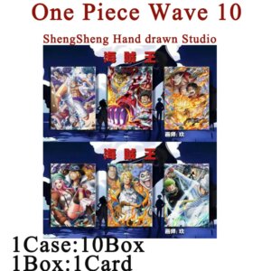 2025 Newest One Piece Wave 10 Hand Drawn Collection Cards Wholesales Booster Box Game Anime Character Card Toys And Hobbies Gift