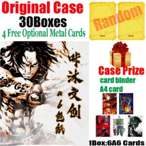 New Kamu Creative One Piece A6 Collectible Colored Paper Hobby Anime Character Luffy Zoro Yamato Nami Rare A6 Art Boards Gifts