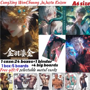 2025 Newest CangXing WenChuang JuJutsu Kaisen A6 Boards All Acrylic Gojo Satoru Nanami Sukuna Hobby Chrismas Gift