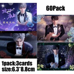 Love And Deepspace Collection Cards Board Pure Man Hot Hobby 6.3*8.8cm Various Styles Playing Game Board Girls Gifts Toys