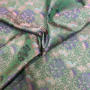 Song Dynasty Brocade 100 Silk 38 Momme140 Door Width New Chinese Coat Vest Bed Cover Cloth Fabric