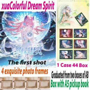 Wholesale latest gorgeous dream spirit goddess story character game collection card card hobby wife gift supplement pack acrylic