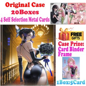 2025 Newest Case Wholesale Huixin Culture Demon Slayer Acrylic Colored Paper Card Waifu Shinobu Trading Card CCG TCG Art Gift