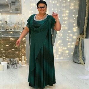 Beauty Sparkly Green Plus Size Evening Mother Of The Bride Dresses Mermaid Mother Dresses For Weddings