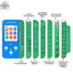 JCV1SE Programmer for iPhone 6 7 8X 11 12 1314 Face ID Truetone Touch Shock Battery Fingerprint Vibration Reading Writing Repair