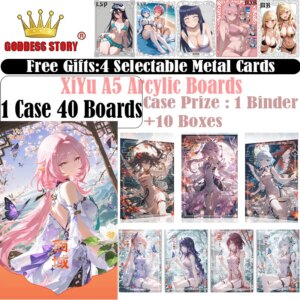 New XiYu Arcylic A5 Boards Goddess Collection Cards Goddess Story Waifu Cards Genshin Impact Honkai:StarRail Toy Hobbies Gifts