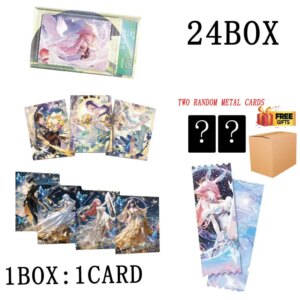 Little Green Orange Wholesales Genshin Impact Character Collection Cards Independent Card Brick Packaging Children Toy Gift