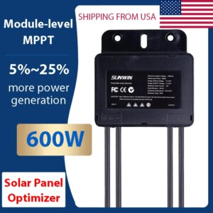 MPPT Power Optimizer 600W Solar Power Optimizer Panels Module level System Voltage 1500V MPPT High Efficiency