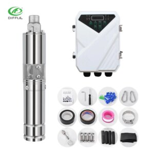 Solar 36v Dc Water Pump for Agriculture Irrigation Price High Pressure Solar Water Pump Solar Inverter Controller MPPT