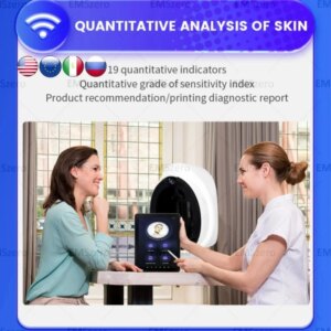 15.6 inch 3D AI Facial Skin Analyzer Machine Skin Analyzer Facial Machine Skin Analysis Scanner CE certification Ship from US