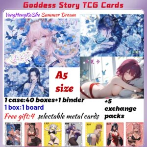2025 Newest YongHengKaShe Summer Dream A5 Boards Waifu Acrylic Borad Anime Rare Hobby Collection ACG Girls
