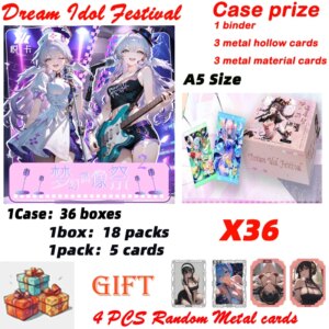 Wholesale 2025 Newest A5 Size Yueka Dream Idol Festival Goddess Card Board Waifu No Dupes Master Set Doujin Toys Artboard Gift