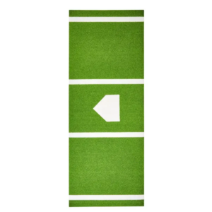 VEVOR 10’x3.8′ Baseball Softball Mat | Indoor/Outdoor | Non-Slip | Foam Backing | Green