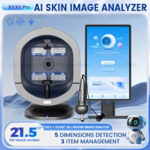 Professional 3D Facial X5 Pro Camera Scanner UV Skin and Hair Analysis Measuring Machine Digital Facial Scanner Skin Analyzer