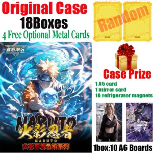 New YiYouChaoWan Naruto Acrylic Collection Color Paper Anime Uzumaki Narut Uchiha Sasuke Hyuga Rare A6 Art Boards