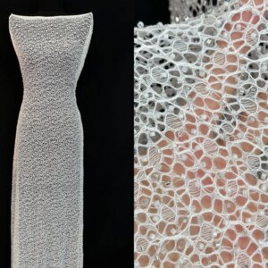 Africa Nigerian Beaded French Mesh Lace With Sequins High Quality 2025 Embroidery Lace Sequins Lace For Wedding Dresses Women