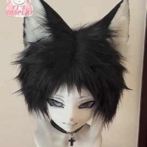 Yis cosplay Handmade Custom Furry head Kigurumi Head Cosplay Kemono Fursuit Headsets Beast Customized Fursuit Kemono Head