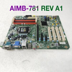 For Advantech Industrial Motherboard Single Network Port AIMB-781 REV A1 AIMB-781QVG-00A1E