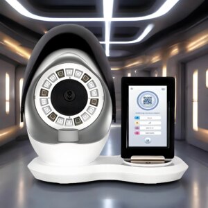New 15.6 inch 3D Facial Skin Analysis Machine Upgrade 8 Spectral Imaging Technology Skin Analyzer Face Moisture Detection